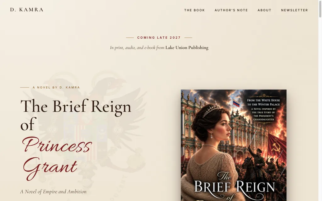 Author Website website